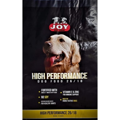 Joy Dog Food High Performance 26 18 Dog Food