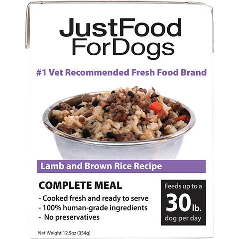 Just Food for Dogs PantryFresh Lamb & Brown Rice Recipe