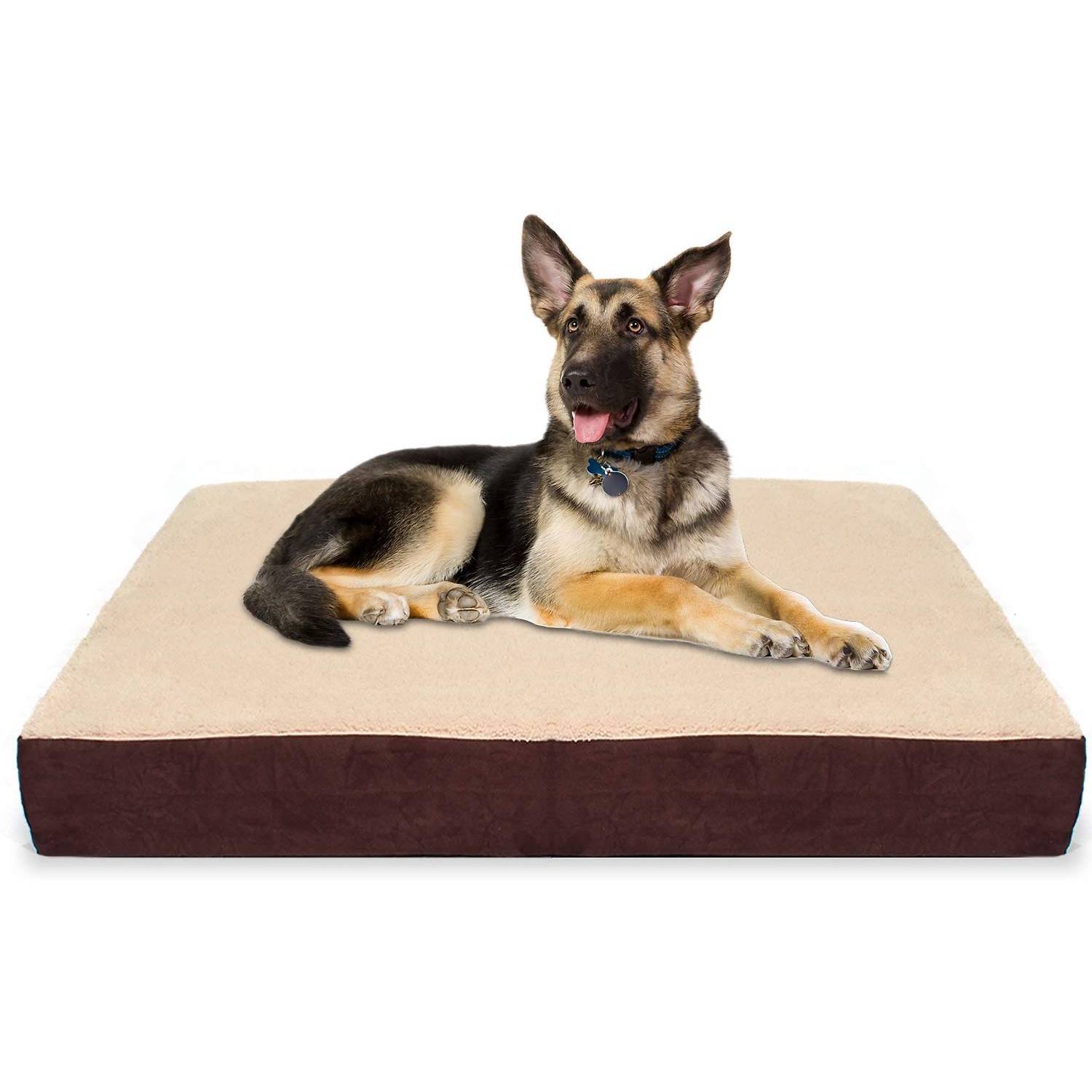 KOPEKS Waterproof Orthopedic Pillow Dog Bed (1)