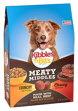 Kibbles ‘n Bits Meaty Middles Prime Rib Flavor