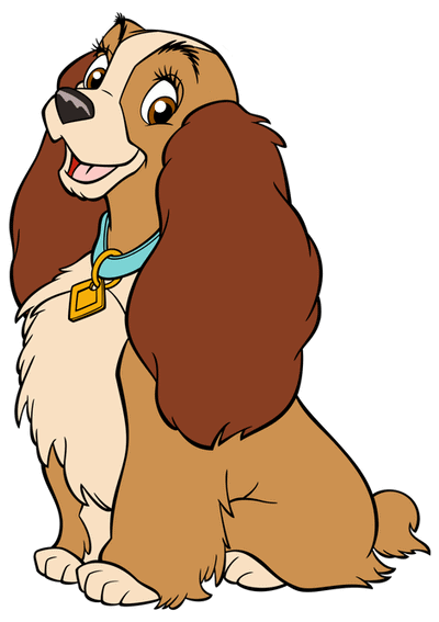 Lady from the movie The Lady and the Tramp