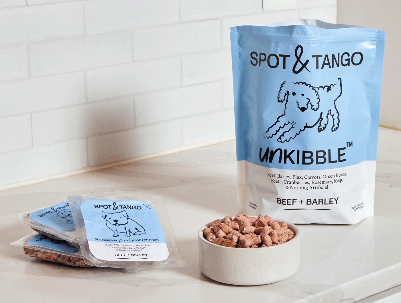 Spot & Tango Unkibble product line