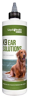Liquid Health Pets K9 Ear Solutions Dog Ear Cleaner