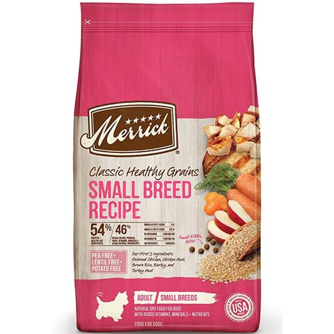 Merrick Classic Healthy Grains Small Breed Recipe