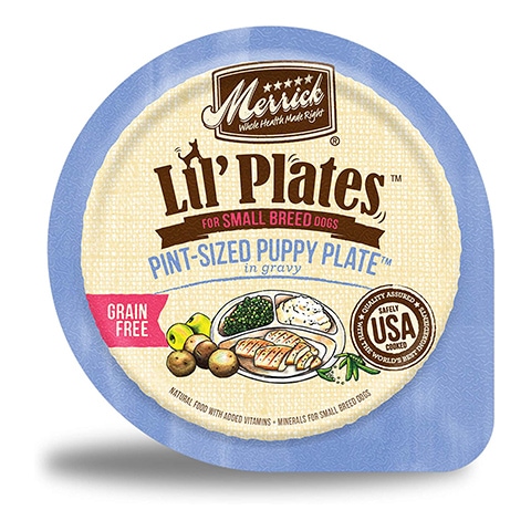 Merrick Lil' Plates Pint-Sized Puppy