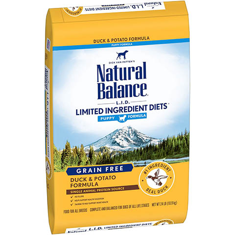 Natural Balance L.I.D. Limited Ingredient Diets Puppy Grain-Free Duck & Potato Formula Dry Dog Food