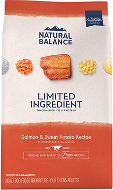 Natural Balance Limited Ingredient Grain-Free Salmon and Sweet Potato Dry Dog Food