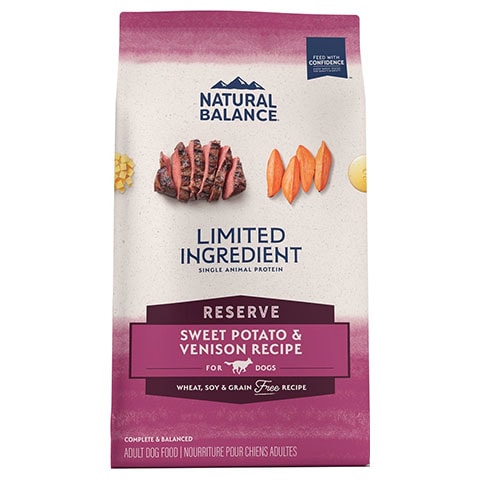 Natural Balance Limited Ingredient Sweet Potato & Venison Dry Dog Food