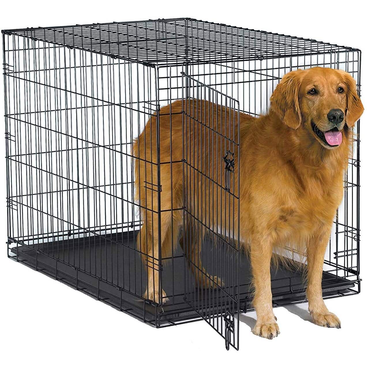 New World Metal Dog Crate (1)