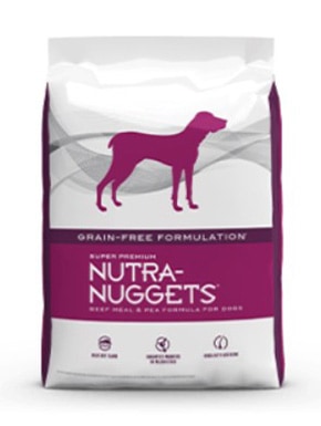 Nutra-Nuggets US Grain-Free Formulation Beef Meal & Pea Formula for Dogs