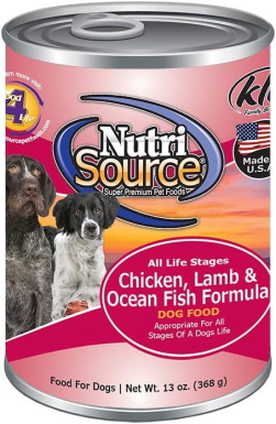 NutriSource Chicken Lamb & Fish Canned Dog Food