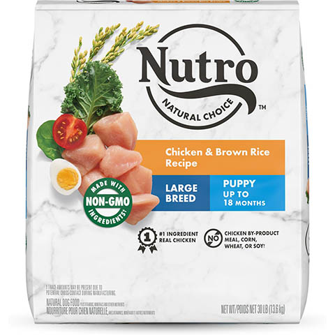Nutro Natural Choice Large Breed Puppy Chicken & Brown Rice Recipe Dry Dog Food