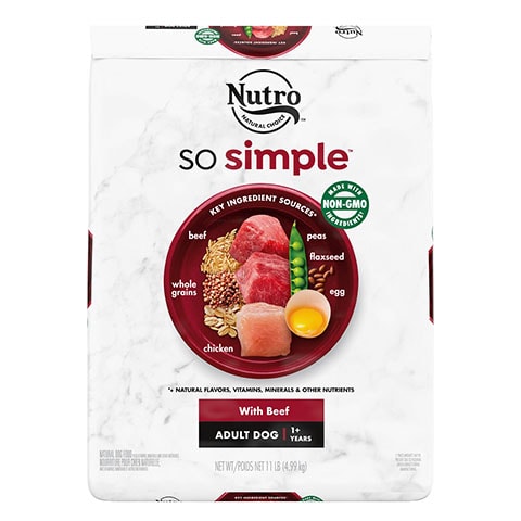 Nutro So Simple Adult Beef & Rice Recipe