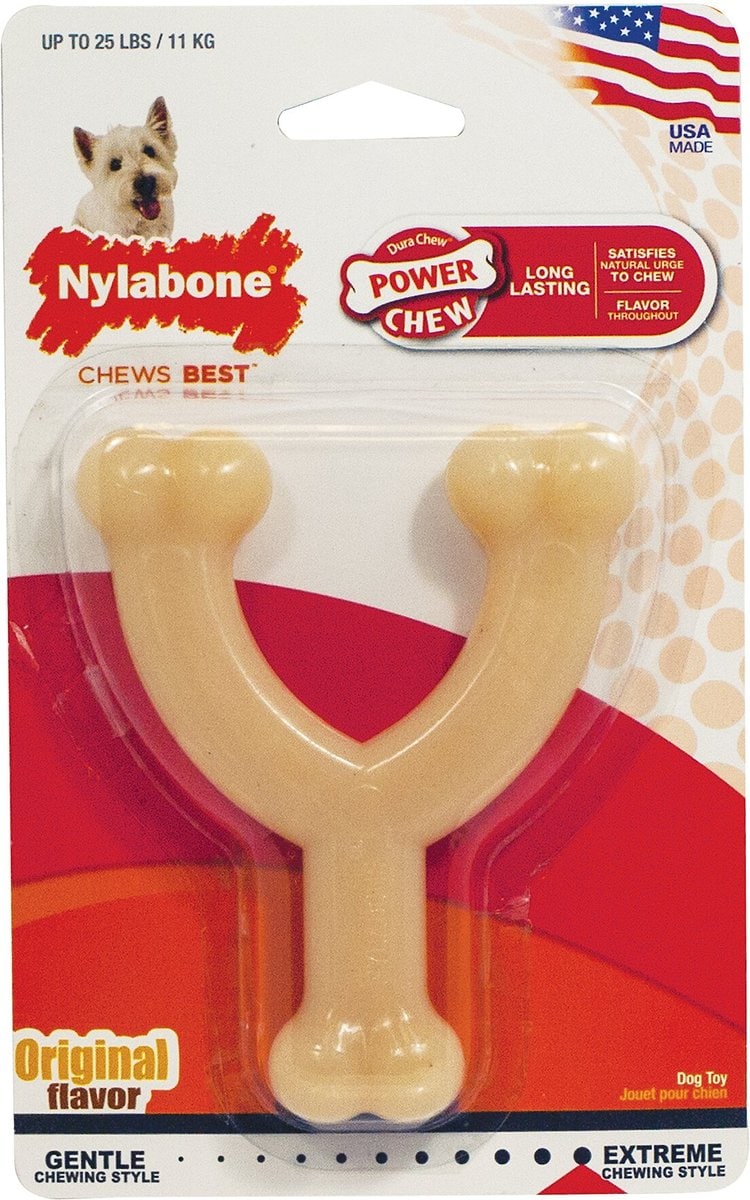 Nylabone Power Chew Wishbone Original Flavored Dog Toy