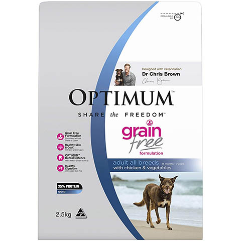 Optimum Adult Grain Free Chicken Dry Dog Food