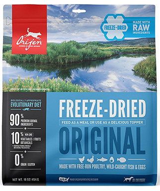 Orijen Original Grain-Free Freeze-Dried Dog Food & Topper