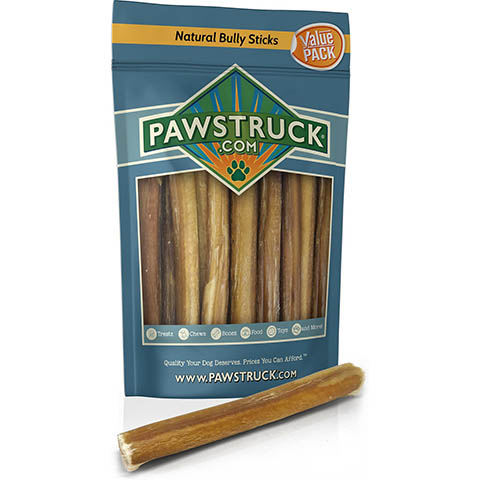 Pawstruck Straight Bully Sticks Dog Treats