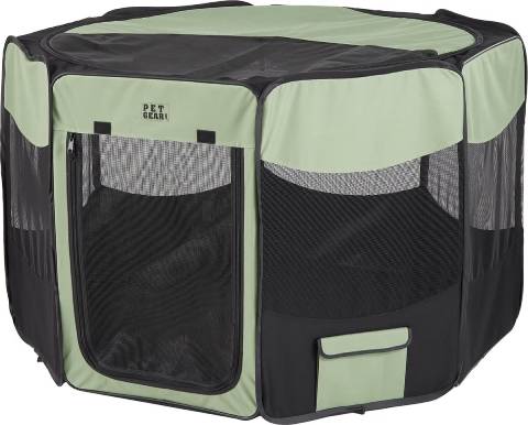 Pet Gear Travel Lite Soft-Sided Dog & Cat Pen with Removable Top