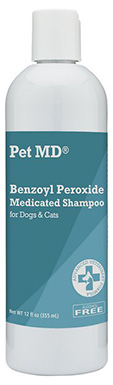 Pet MD Benzoyl Peroxide Dog & Cat Shampoo