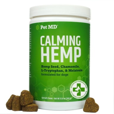 Pet MD Calming Hemp Chew