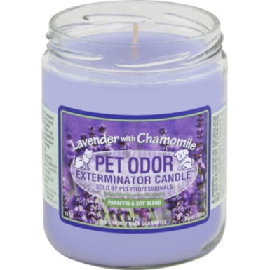 Pet Odor Exterminator Lavender & Chamomile Deodorizing Candle
