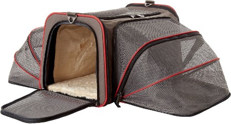 Petsfit Double Sided Expandable Dog Carrier