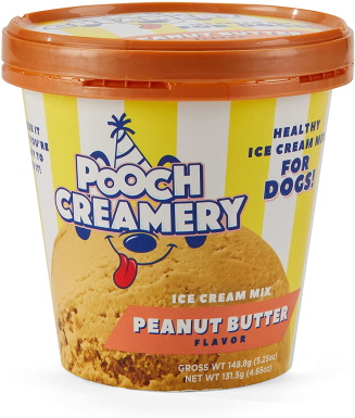 Pooch Creamery Ice Cream Mix Peanut Butter Treat