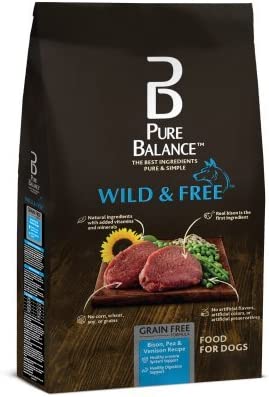 Pure Balance Wild & Free Bison, Pea & Venison Recipe Food For Dogs