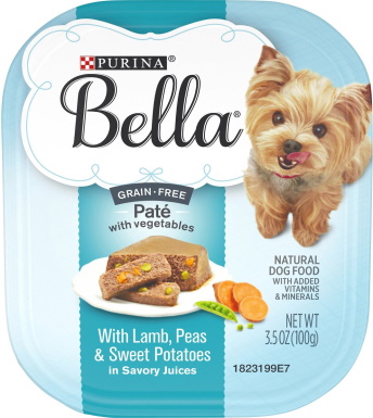 Purina Bella Small Breed Lamb, Peas & Sweet Potatoes Grain-Free Wet Dog Food