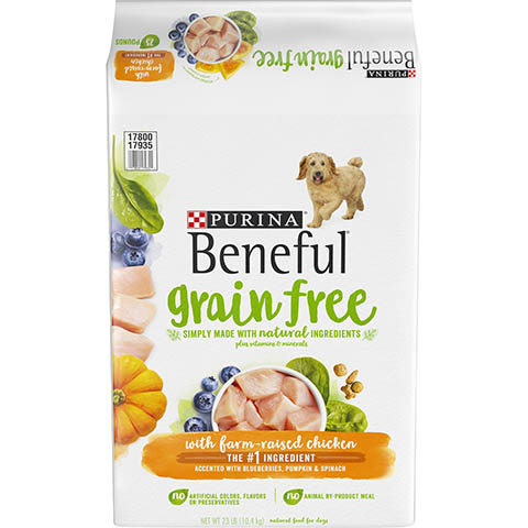 Purina Beneful Natural Grain Free With Real Farm Raised Chicken Dry Dog Food