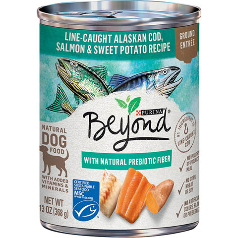 Purina Beyond Alaskan Cod, Salmon & Sweet Potato Grain-Free Canned Dog Food