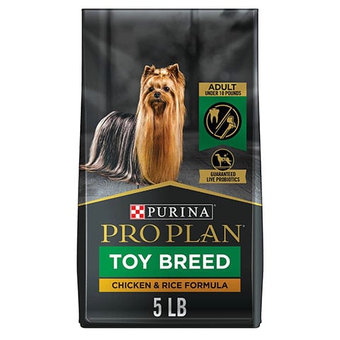 Purina Pro Plan Adult Toy Breed Chicken & Rice Formula