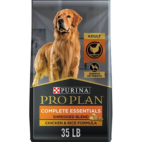 Purina Pro Plan Complete Essentials Shredded Blend Dry Dog Food