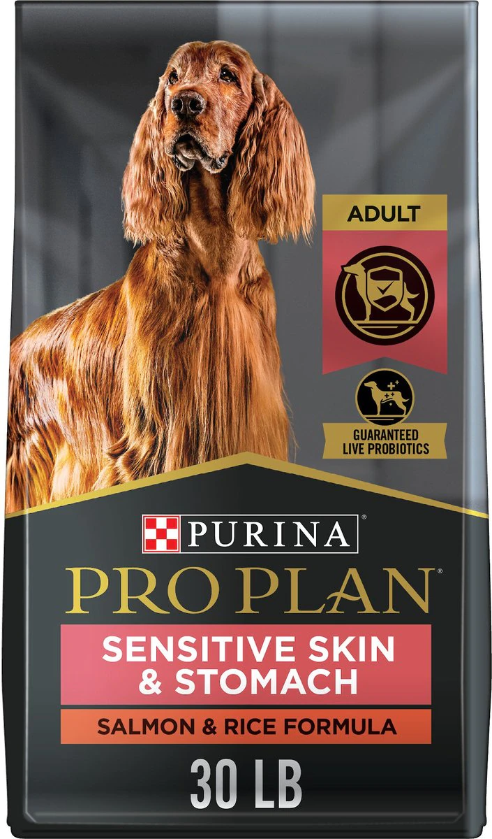 Purina Pro Plan Sensitive Skin & Stomach Salmon & Rice Formula Dry Dog Food