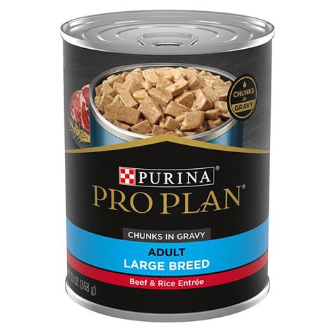 Purina Pro Plan Specialized Adult Large Breed Beef & Rice Entree Canned Dog Food