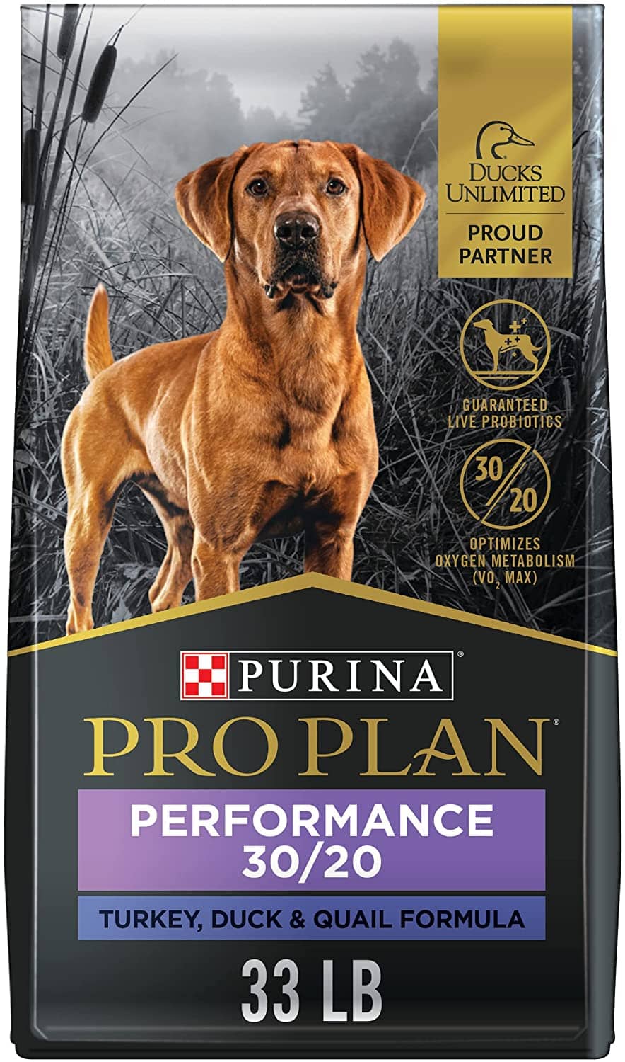 Purina Pro Plan Sport Performance 30:20 Turkey, Duck & Quail Formula Dry Dog Food