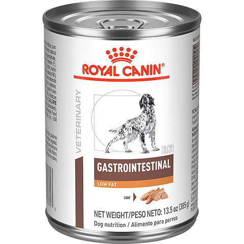 Royal Canin Veterinary Diet Adult Gastrointestinal Low Fat Loaf Canned Dog Food