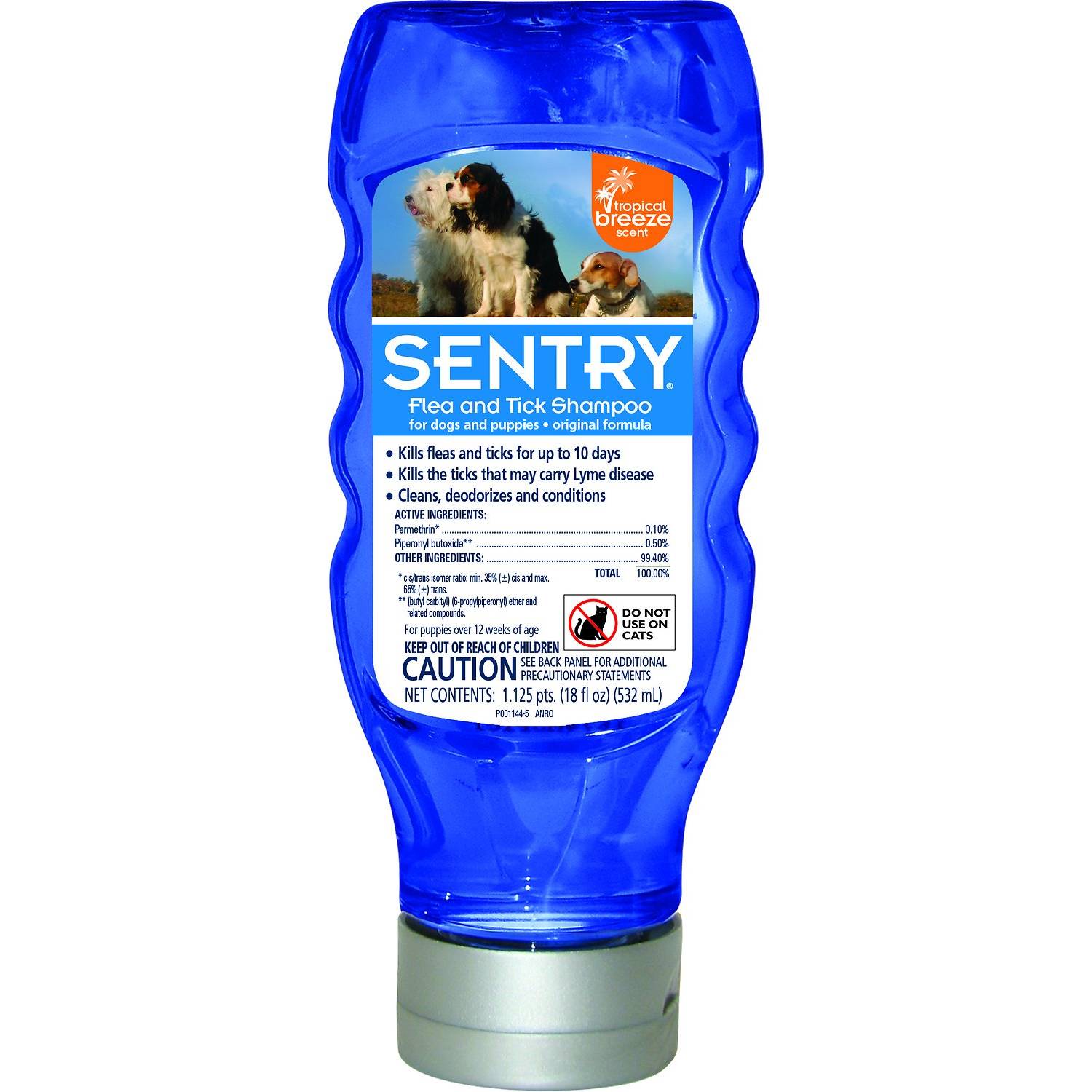 Sentry Flea & Tick Tropical Breeze Shampoo for Dogs (1)