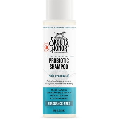 Skout's Honor Probiotic Unscented Dog Shampoo