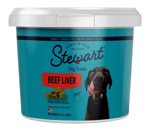 Stewart Beef Liver Freeze-Dried Raw Dog Treats