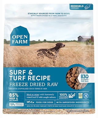 Surf and Turf Recipe Freeze-Dried Raw Dog Food