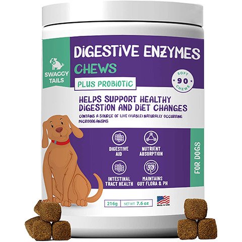 Swaggy Tails Digestive Enzyme Chews