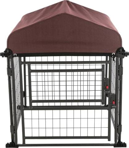 TRIXIE Deluxe Outdoor Dog Kennel with Cover & Secure Lock