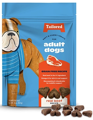 Tailored Real Beef Adult Dog Treats