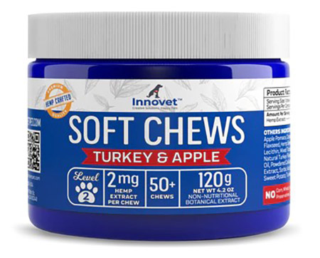 The Soft Chews in Turkey and Apple Flavor