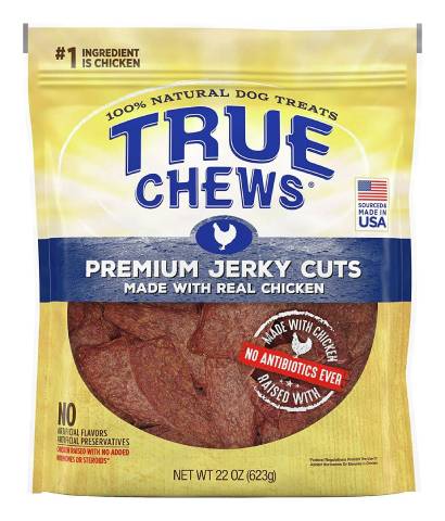 True Chews Premium Jerky Cuts with Real Chicken Dog Treats