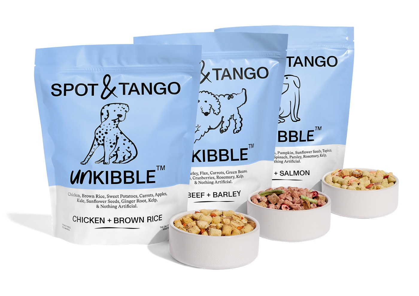 Spot & Tango Unkibble products