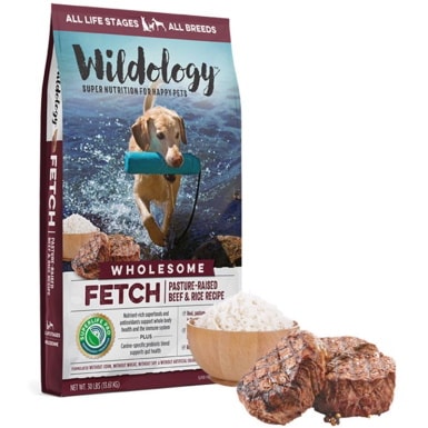 WILDOLOGY FETCH Pasture Raised Beef & Rice