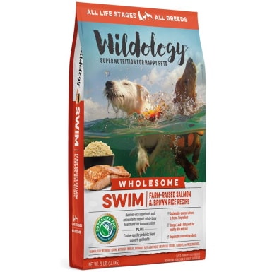 WILDOLOGY SWIM Farm-Raised Salmon & Brown Rice