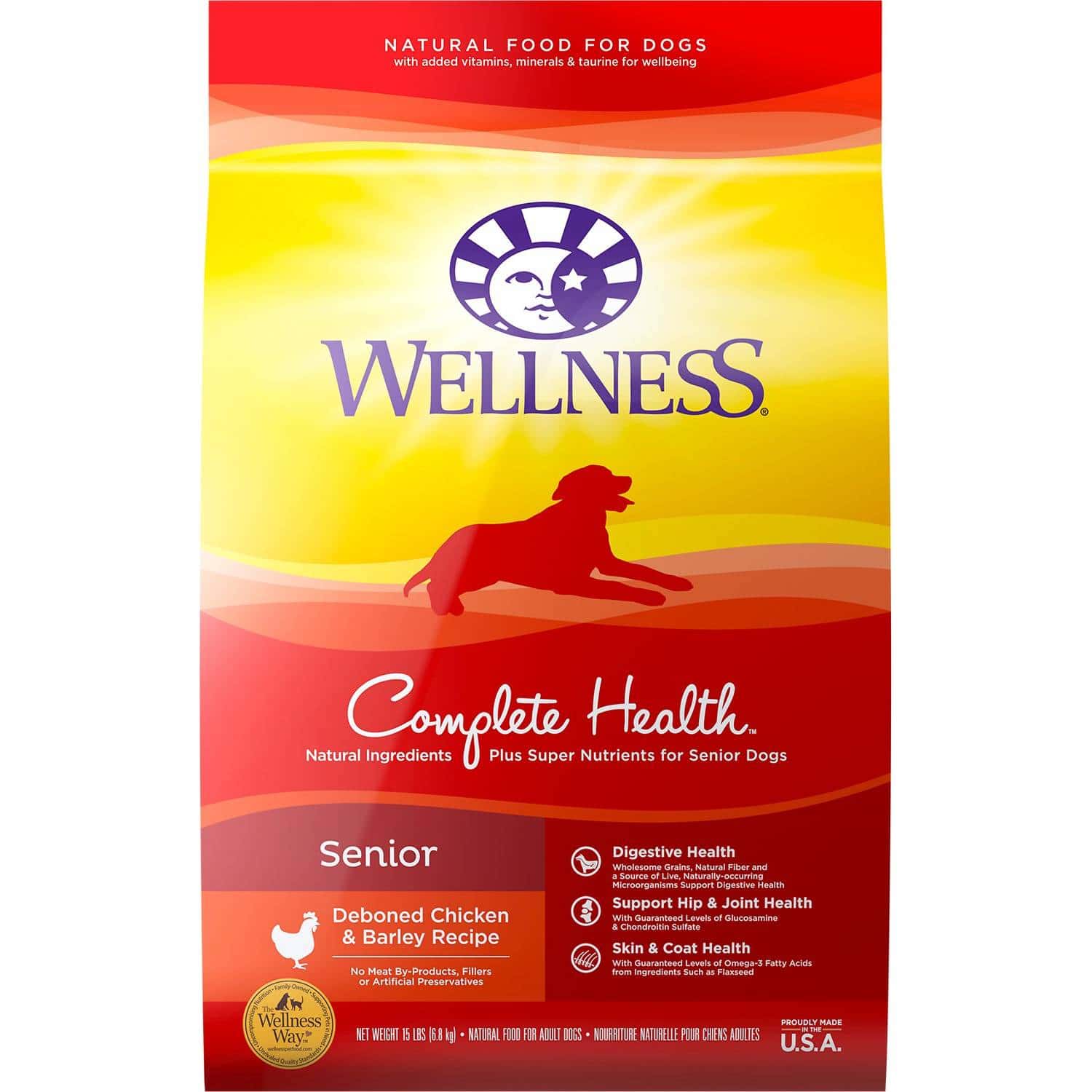 Wellness Complete Health Senior Deboned Dry Dog Food (1)